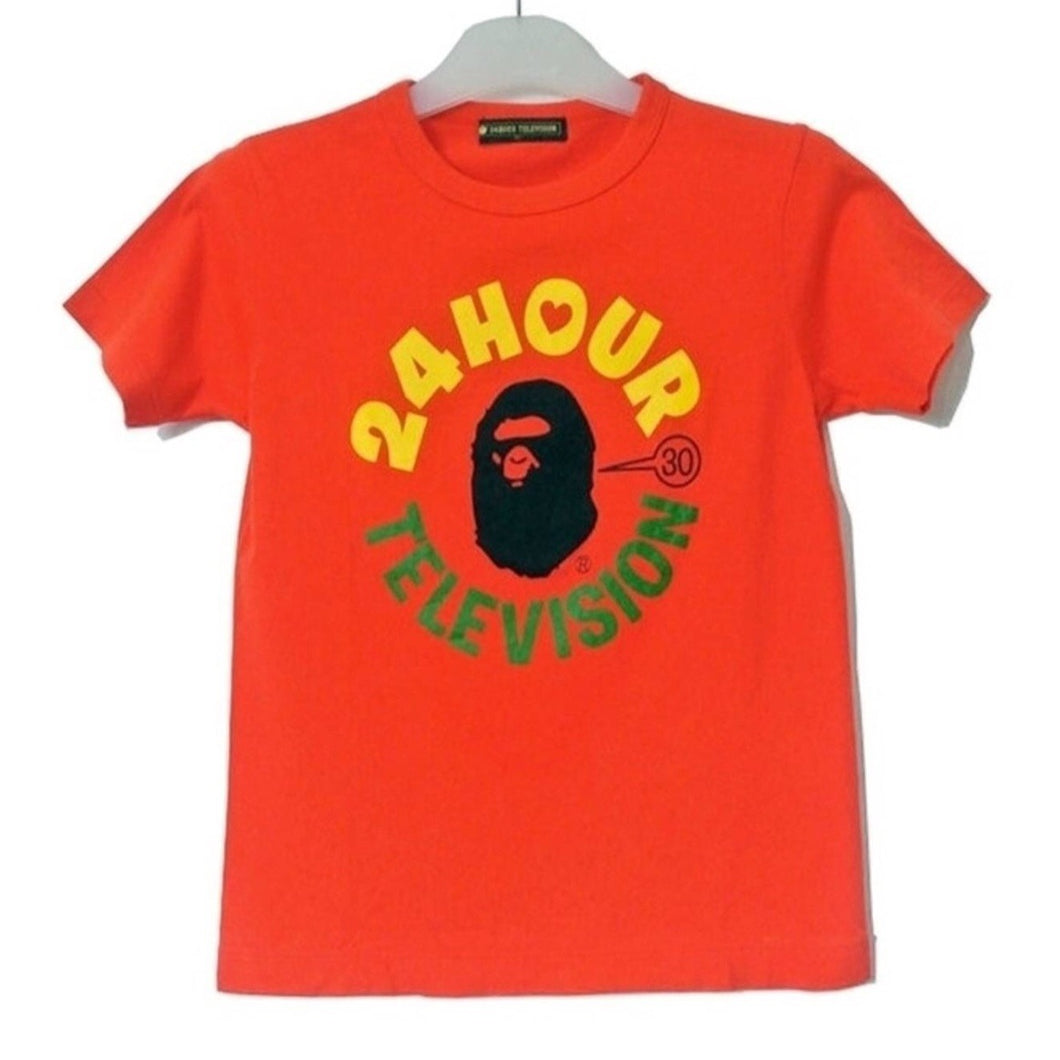 Bape x 24 Hour Television Logo Charity Tee, Limited Edition (M)