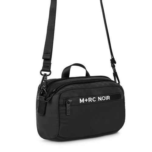 M+RC Noir Zipper Logo Reflective Bag, Black