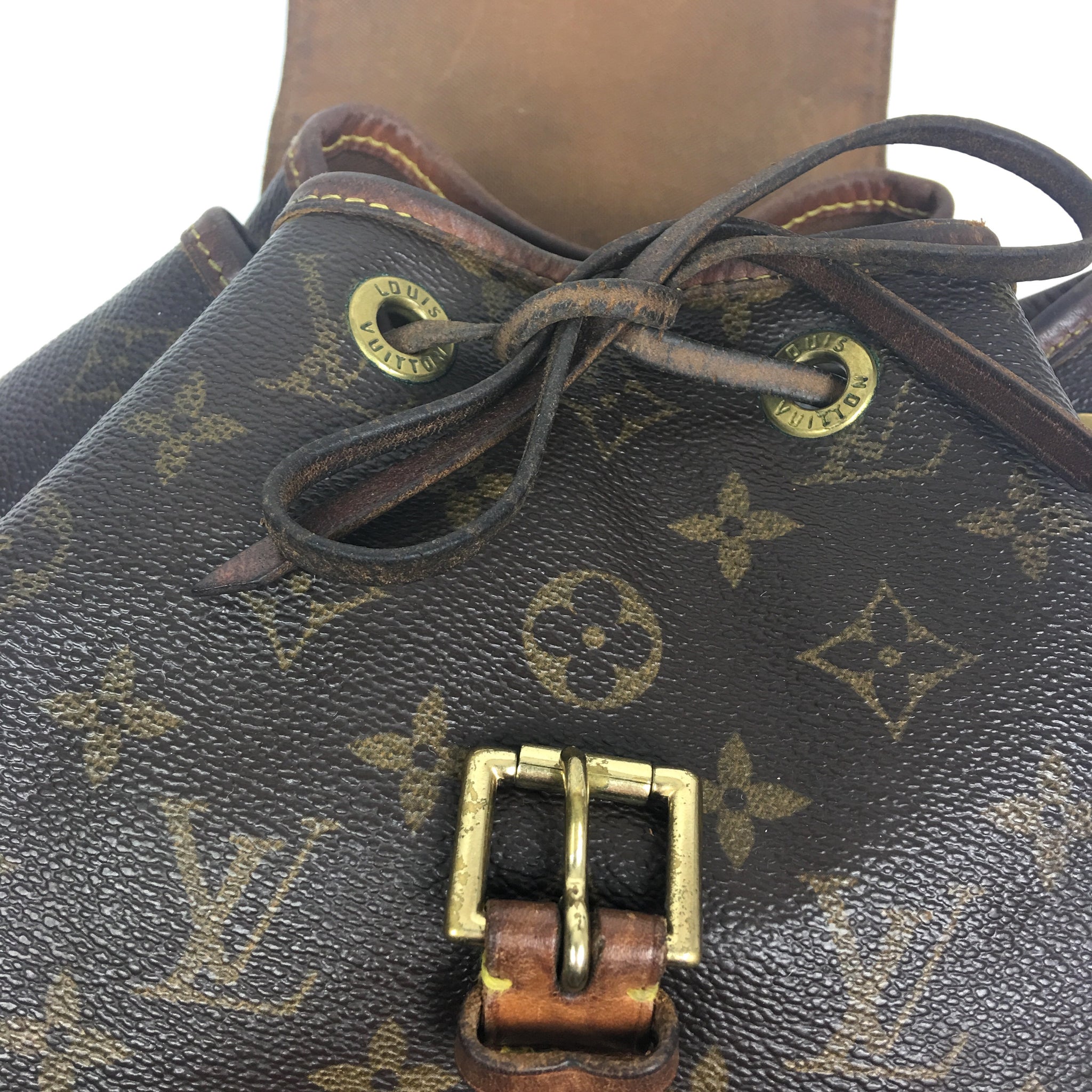 Preowned Louis Vuitton Mini Lin Montsouris Backpack  Sabrinas Closet