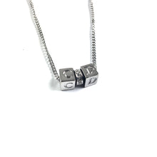 Dior Silver Cube Bracelet