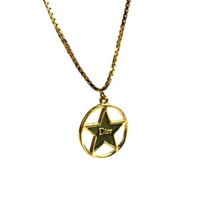 Dior Gold Star Necklace