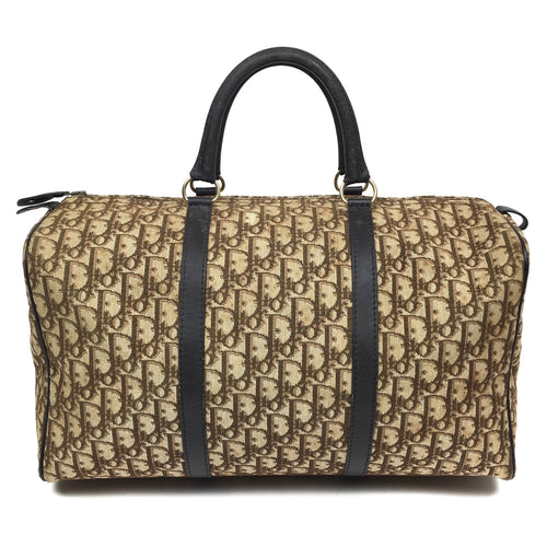 Vintage Christian Dior Trotter Monogram Duffle Bag