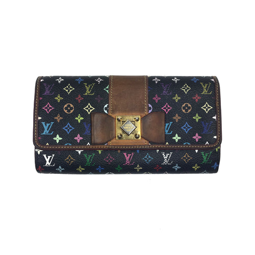 Louis Vuitton Multicolour Monogram Portefeuille Sarah Noued Long Wallet