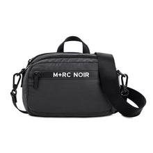 M+RC Noir Zipper Logo Reflective Bag, Black