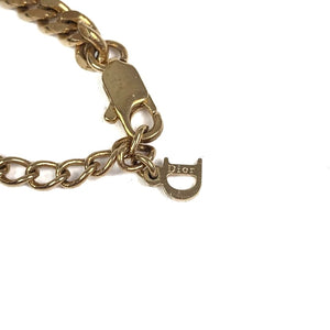 Dior Gold Spellout Bracelet
