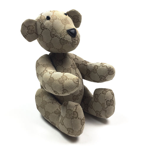 Gucci Monogram Teddy Bear