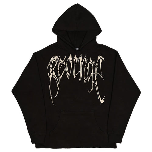 Revenge Black Bones Hoodie