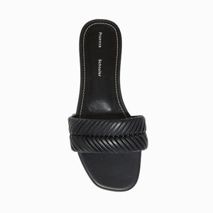 Proenza Schouler Braided Leather Flat Sandals
