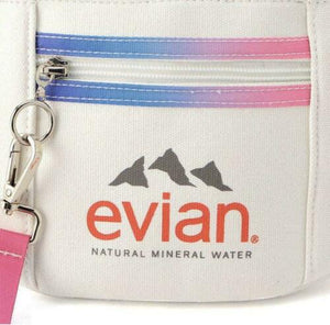 Evian x Virgil Abloh Glass Bottle ＆ Shoulder Bag Limited Edition